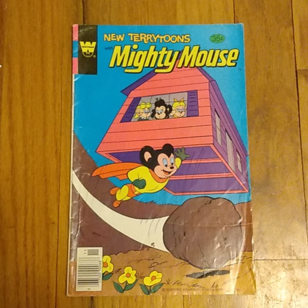 New Terrytoons Mighty Mouse Comic Book #53 Nov 1978